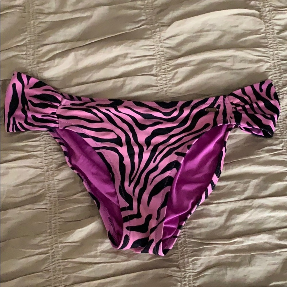 Purple&Black PINK Bikini Bottom